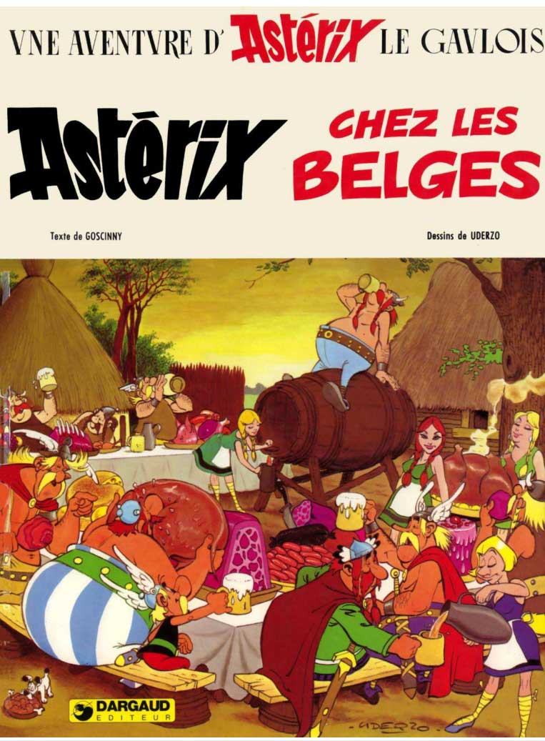 Astérix Chez Les belges